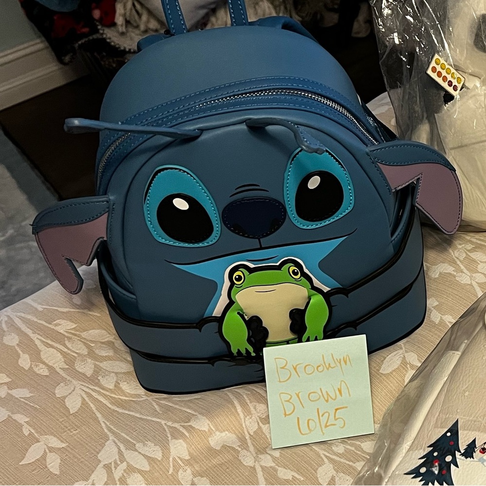 Frog stitch loungefly backpack